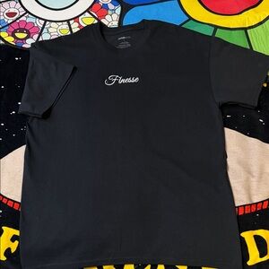 Finesse Classic Black Short Sleeve Tee